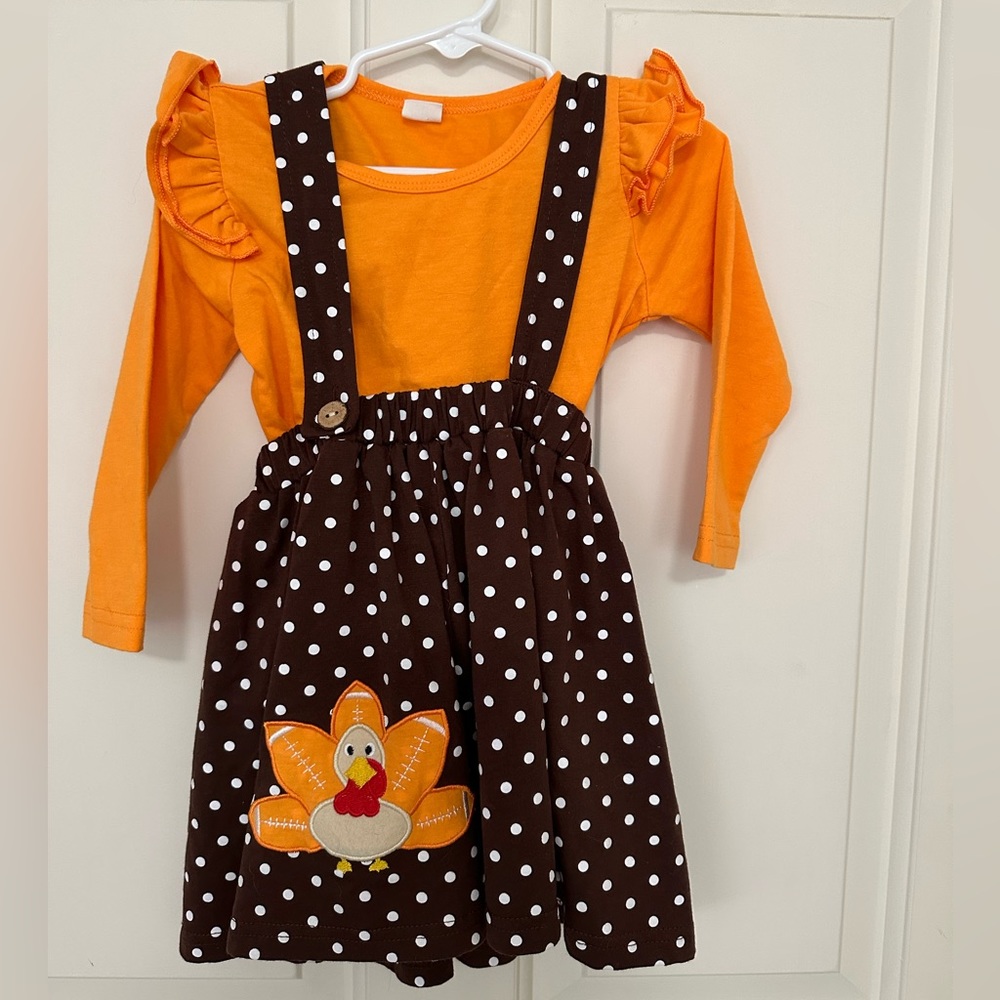 Thanksgiving Turkey Football Dress